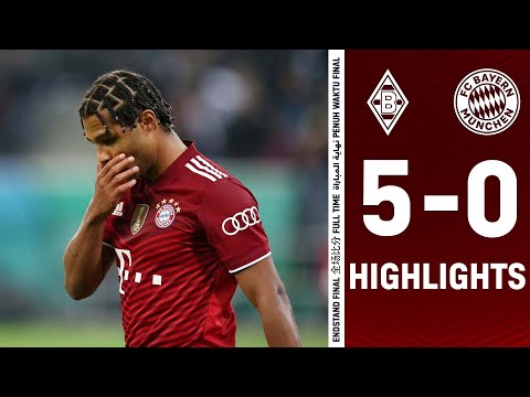 Youtube: "We have to apologize" | Borussia Mönchengladbach - FC Bayern 5:0 | Highlights | DFB Pokal