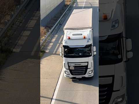 Youtube: Warum schaut LKW Fahrer nach rechts? Hat er Kopfweh?#driving #truck #community #trucker #funny
