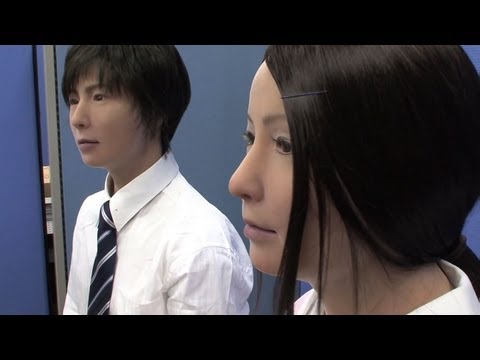 Youtube: Incredibly realistic male and female android robots from Japan - Actroid-F #DigInfo