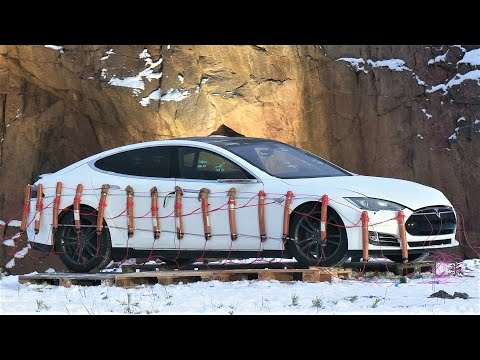Youtube: Exploding Broken Down Tesla Model S