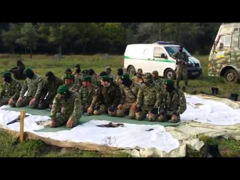 Youtube: Добровольцы миротворческого батальона имени Джохара Дудаева