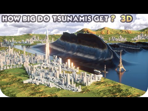 Youtube: TSUNAMI Height Comparison (3D)