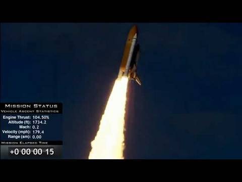 Youtube: STS-129 Launch with Space Shuttle Atlantis on 11/16/2009