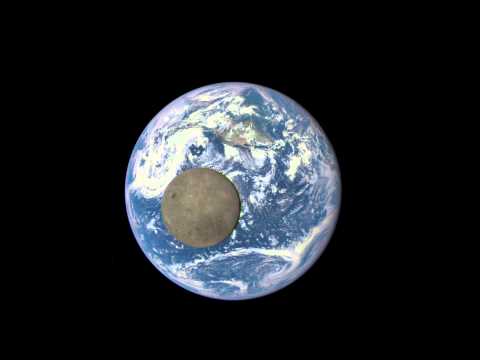 Youtube: EPIC View of Moon Transiting the Earth