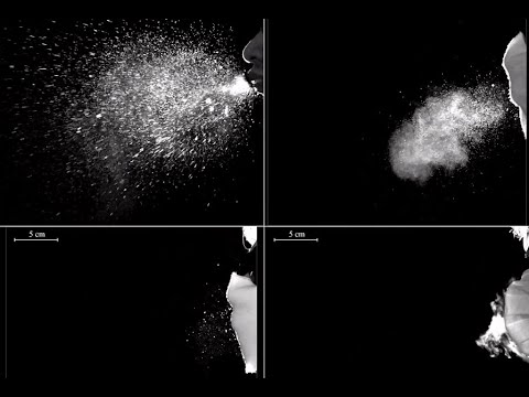 Youtube: High speed camera captures how different types of face masks work