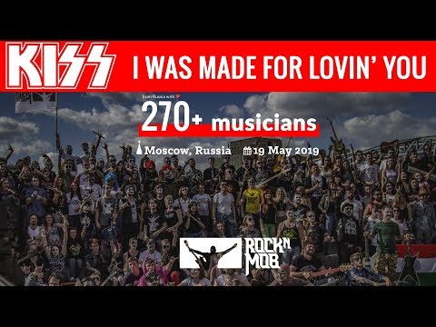 Youtube: I Was Made For Lovin' You - KISS. Rocknmob Moscow #8, 270+ musicians