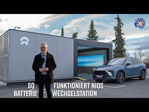 Youtube: Nio Batteriewechsel: 450 km Reichweite in 4 Minuten nachladen