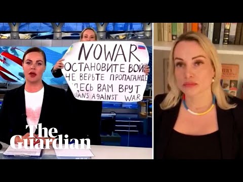 Youtube: ‘I spread Kremlin propaganda’: Russian TV news protester's pre-recorded statement