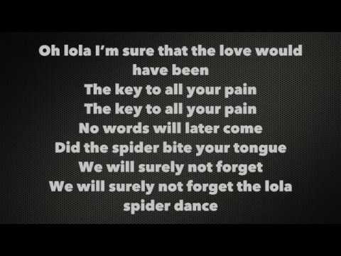 Youtube: VOLBEAT - Lola Montez (Lyrics)