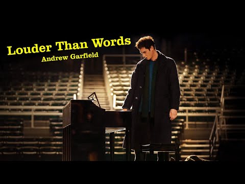 Youtube: Andrew Garfield - Louder Than Words (Lyric Video)  | tick, tick... BOOM! Soundtrack