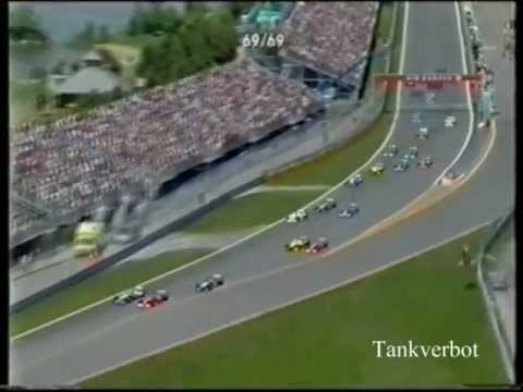 Youtube: F1 Canadian GP 2001 Michael Schumacher vs Ralf Schumacher