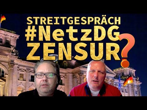 Youtube: Staatssekretär vs. NetzDG-Gegner, ein Streitgespräch: Zensur oder nötiger Kampf gegen Kriminalität?