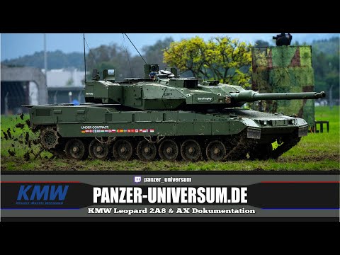 Youtube: Leopard 2A8 & Leopard 2AX, die neuen Panzer für die Bundeswehr -  Dokumentation