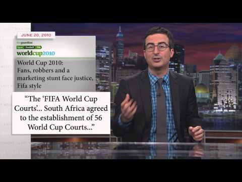 Youtube: FIFA and the World Cup: Last Week Tonight with John Oliver (HBO)