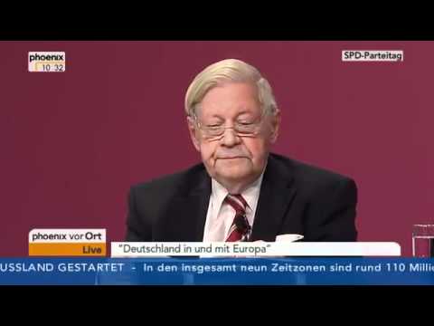 Youtube: Die Erbschuld der nachgeborenen Generation in der BRD - Helmut Schmidt SPD 04.12.2011