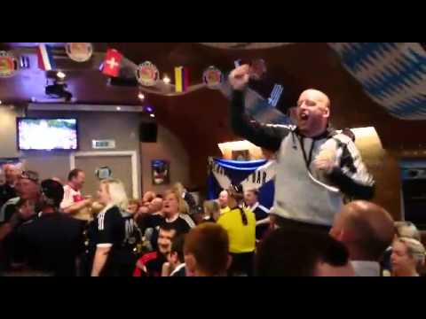 Youtube: "Tartan Army invades the Octoberfest Pub for 12 hours of fun and frivolity" <span class=