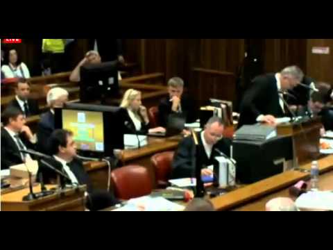 Youtube: Oscar Pistorius Trial. Day 2. Part 4