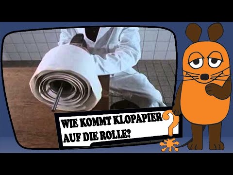 Youtube: Wie kommt denn das Klopapier auf die Rolle?