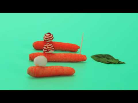 Youtube: Gesunde Snacks für Kinder - Möhren-Schnecke: Karotten aus dem Häuschen