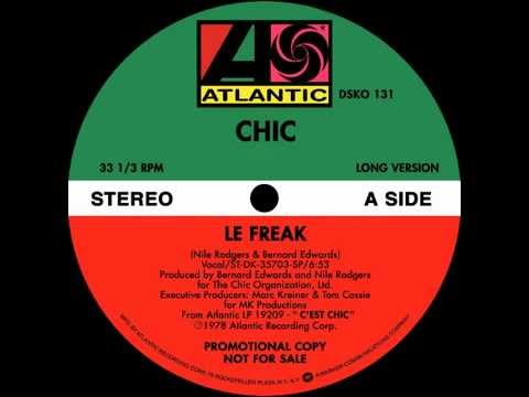 Youtube: Chic - Le Freak (1978) (extended version)