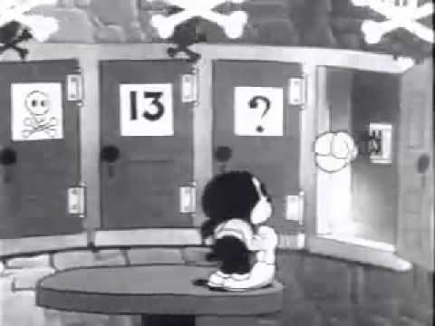 Youtube: Weird Cartoon from 1920's "Bimbo's Initiation"