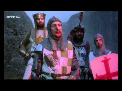 Youtube: Monty Python Ritter der Kokosnuss Drei Fragen