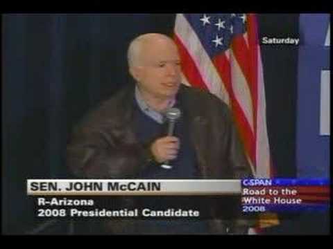 Youtube: McCain: Vladimir Putin is the  President of Germany?