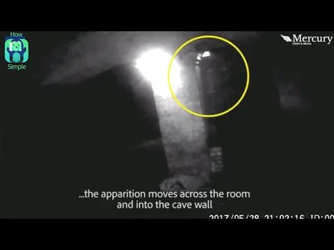 Youtube: Moment paranormal investigator spots ghost in Nottingham caves