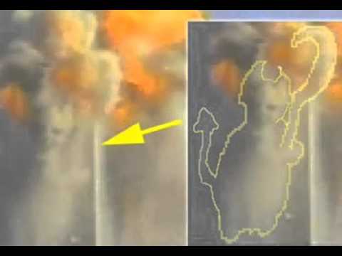 Youtube: Evil face in smoke at World Trade Center explosion? Part 2 of 2 - 9/11/2001 9/11/2011