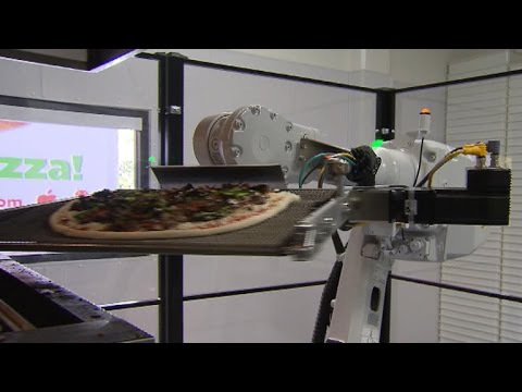 Youtube: Robotic pizza restaurant opens in California