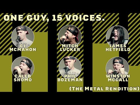 Youtube: One Guy, 15 Voices (Metal Rendition)