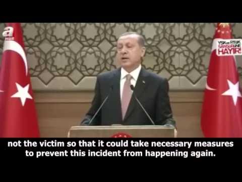 Youtube: Erdogan and Davutoglu on Russian Jet
