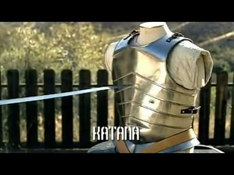 Youtube: Japanese Katana VS European Longsword - Samurai sword VS Knight Broadsword