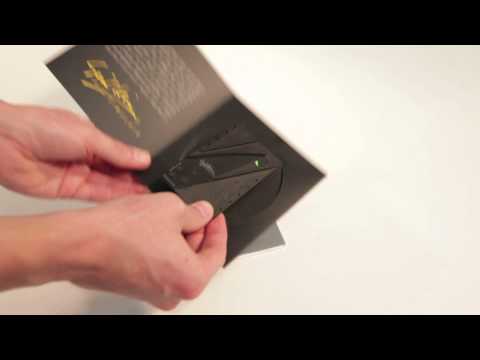 Youtube: Iain Sinclair Cardsharp 2 knife unboxing review