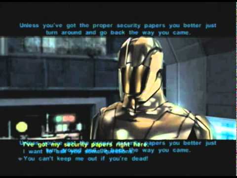 Youtube: Let's Play: Star Wars Knights of the Old Republic Part 5