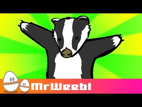 Youtube: Badgers : animated music video : MrWeebl