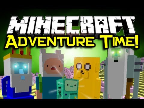 Youtube: Minecraft ADVENTURE TIME MOD Spotlight! - Visit The Land Of Ooo! (Minecraft Mod Showcase)