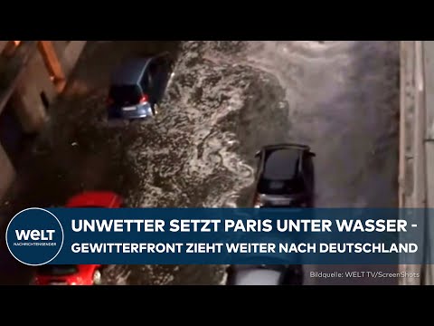 Youtube: GEWALTIGE GEWITTER UND STURM: Zwei Tote bei heftigen Unwettern in Frankreich
