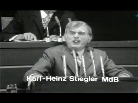 Youtube: Loriot 1972 - Rede des Bundestagsabgeordneten Karl-Heinz Stiegler