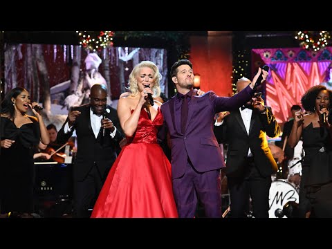 Youtube: Michael Bublé -  "Christmas (Baby Please Come Home)" w/ Hannah Waddingham (Christmas in the City)