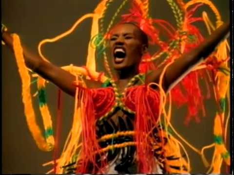 Youtube: Grace Jones - I'm Not Perfect But I'm Perfect For You