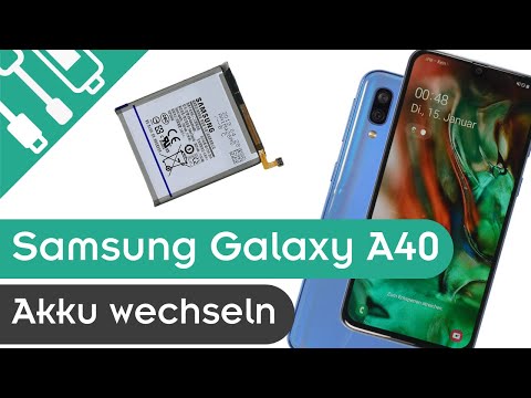 Youtube: Samsung Galaxy A40 Akku wechseln | schnelle Reparatur | kaputt.de