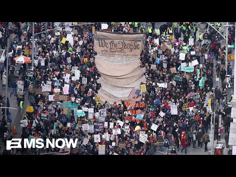 Youtube: ’This is the beginning’: Organizers say over 8 MILLION people turned out for ‘No Kings' protests