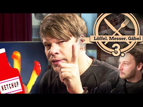 Youtube: Köstliche Würzsauce oder Würgreiz -  Tomatenketchup im Test Part 1 | Löffel, Messer, Gäbel