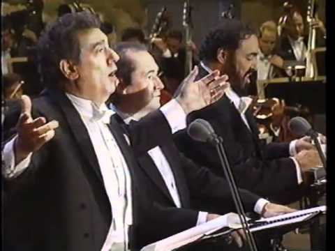 Youtube: The 3 Tenors O Sole Mio 1994