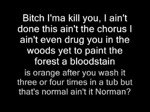 Youtube: Eminem Kill You lyrics
