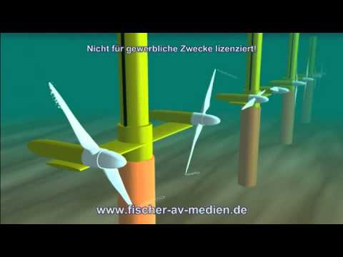 Youtube: Gezeitenkraftwerk - kurz und bündig - Animation