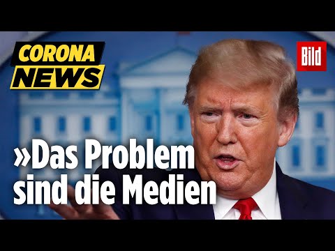 Youtube: Corona: Trump mit irrem Wutanfall! US-Präsident greift Journalisten an