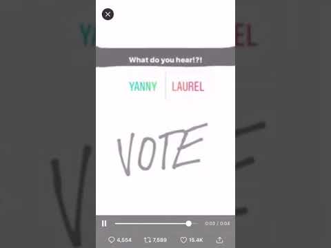 Youtube: Original Yanny vs. Laurel