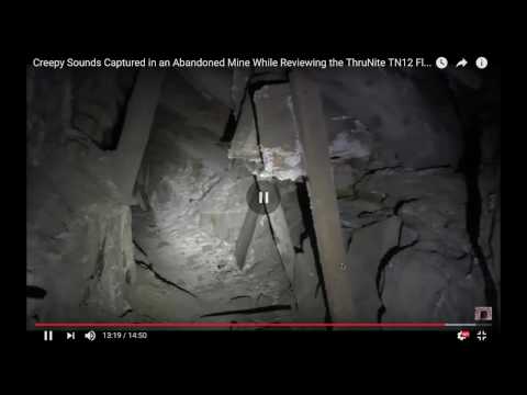 Youtube: Creepy Sounds Captured in Abandoned Mine - DEBUNKED!